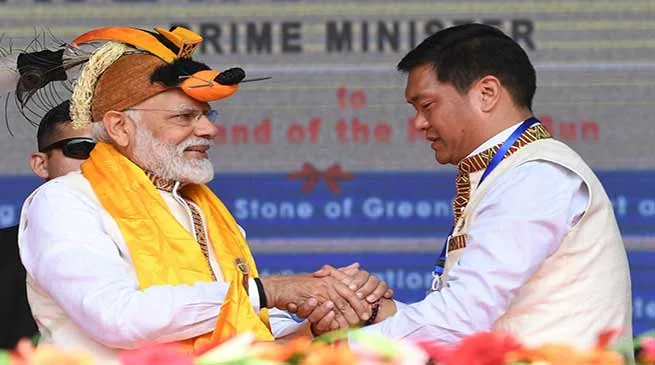 Arunachal: PM Modi's Itanagar visit- LIVE UPDATE