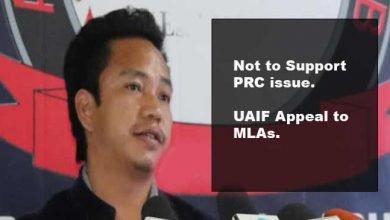 Itanagar: UAIF appeal MLAs, not to support PRC 