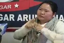 Itanagar: Jyoti Kamda, wife of Tsering Wangdi rejects ex gratia, Govt job