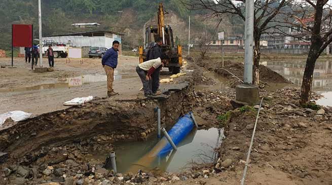 Drinking Water Supply disrupted in Itanagar