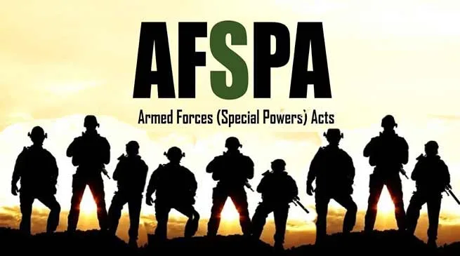 AFSPA withdrawn partially from Arunachal Pradesh