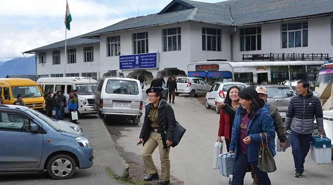 Arunachal polls: Polling team moving out for their destinations