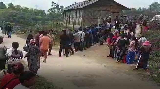 Arunachal: Repolling in 17 booths voter turnout 79.72 pc