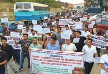 Tirap Ambush: ACS organises peace march to condemn killing of Late Tirong Aboh and others
