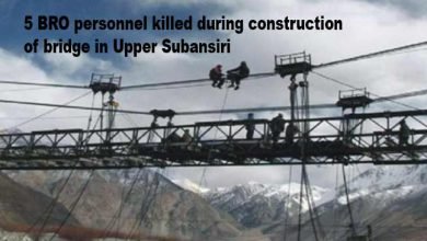 Arunachal: 5 BRO personnel killed during construction of bridge in Upper Subansiri