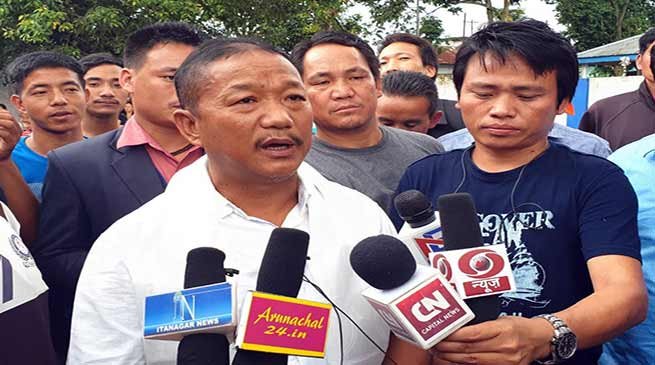 Itanagar: People wants developments- Bamang Felix