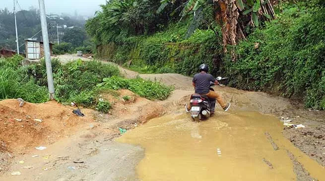 Itanagar: Collapsing culvert in ESS sector poses threat  