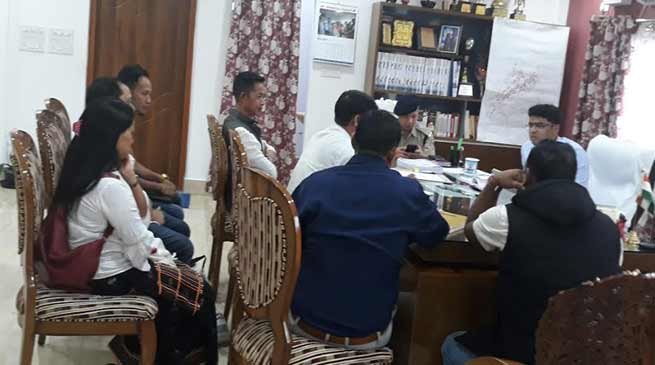 Itanagar: DC, SP, DTO discussed modalities to ease traffic congestion