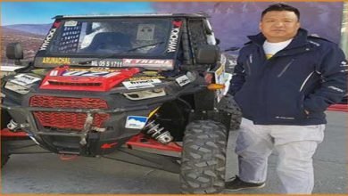 Lahkpa Tsering lead Team Arunachal in Desert Storm Rally