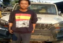 Itanagar- Capital police recovered robbed scorpio, arrested auto thieve 