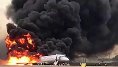 Moscow Plane catches fire, 41 killed