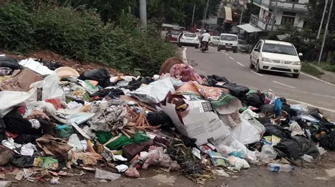 Roadside garbage dumping continues unchecked in Itanagar and Naharlagun
