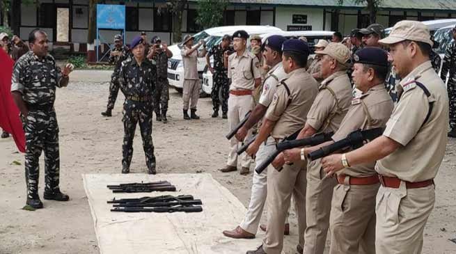 Arunachal: Training on handling of anti riot weapon concludes