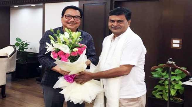 Arunachal: Dy CM Met Union Minister of State (IC) for Power and New & Renewable Energy