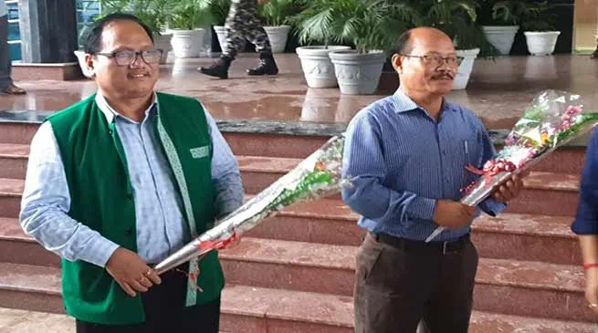 Itanagar: Two IAS officers Gamli Padu and Marnya Ete retire today