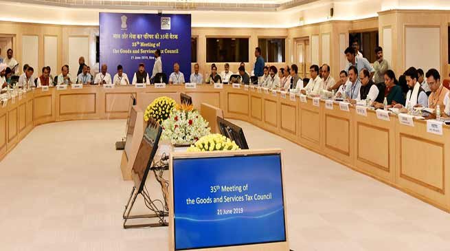 Dy CM Chowna Mein attends 35th GST Council Meeting in New Delhi