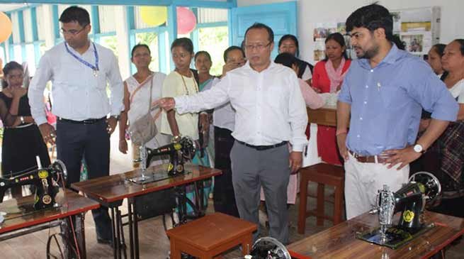 Arunachal:  Re-usable Sanitary Napkin Production Unit inaugurated at Bordumsa