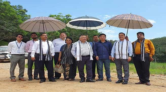 Arunachal: SBI team visits Rubber plantation site at Tarajuli