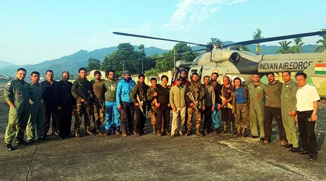 Arunachal: IAF retrieves all members mountaineering rescue team from AN-32 crash site