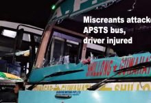 Arunachal: Miscreants attacked APSTS bus, driver injured