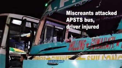 Arunachal: Miscreants attacked APSTS bus, driver injured