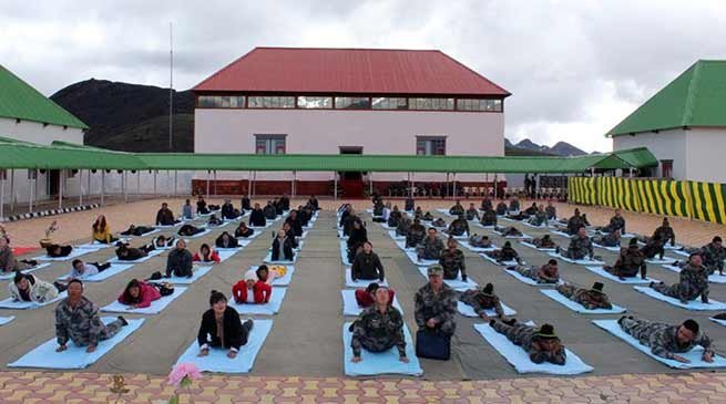  5th International Yoga Day:  Indian and Chinese Army jointly celebrates along the LAC