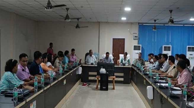 Arunachal: Dy CM chaired the first review meeting at Namsai
