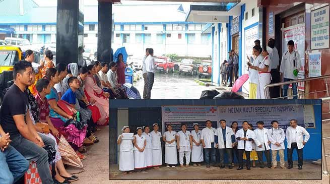 Itanagar: Doctors join nation wide strike called by IMA