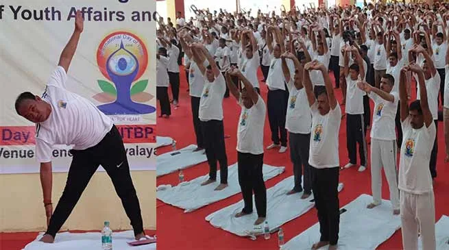 International Yoga Day celebrated throughout Arunachal Pradesh