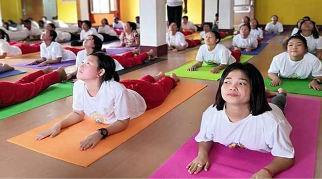 International Yoga Day celebrated throughout Arunachal Pradesh