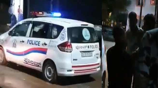 Video of Karnatak police misbehaving with Arunachalee students goes viral