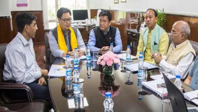 Khandu, Kiren discuss infrastructure gap in Arunachal for implementation of Khelo India
