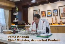 Pema Khandu joins office as CM, accorded red carpet reception