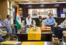 Arunachal: APPSC Chairman Nipo Nabam called on CM Pema Khandu