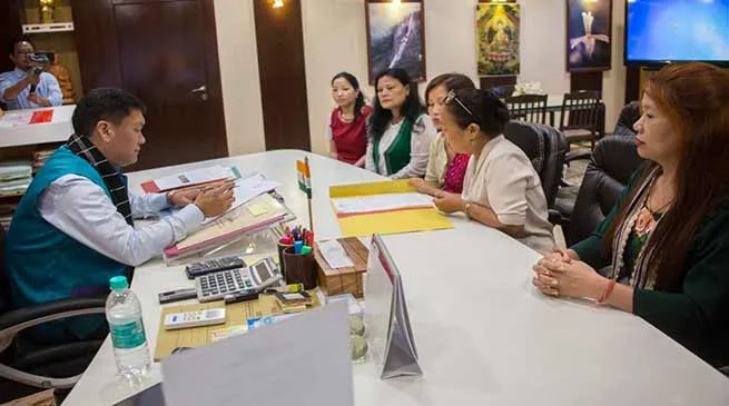 Arunachal: APSCW delegation met Chief Minister Pema Khandu
