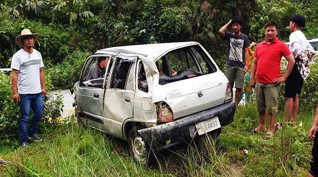 Arunachal: Mother, son critically injured in a road accident