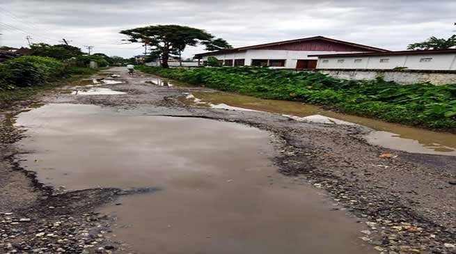 Arunachal: Dilapidated and potholes ridden roads, woes for Namsai public