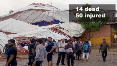 Rajasthan- 14 dead, 50 injured as tent collapsed in a religious program in Barmer