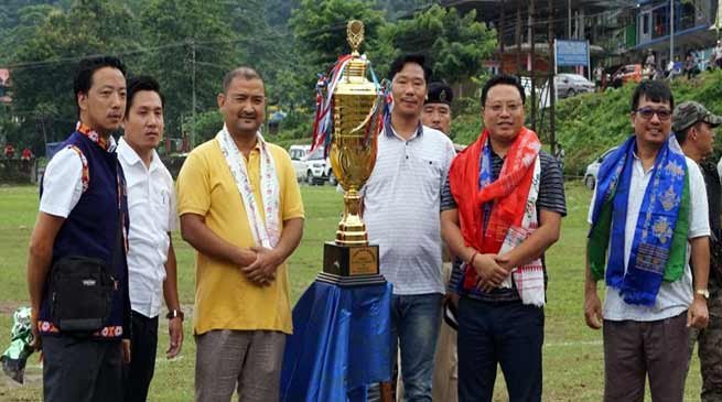 Arunachal: 3rd Tage Raja Memorial Football Tournament begins