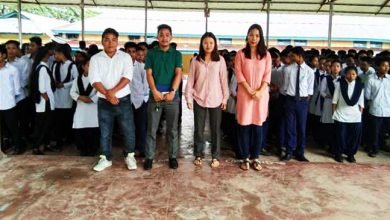 AAPSU women wing visits changlang schools