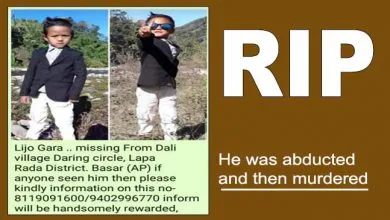 Arunachal: Man arrested for kidnapping, murder of missing 5-years-old child Lijo Gara