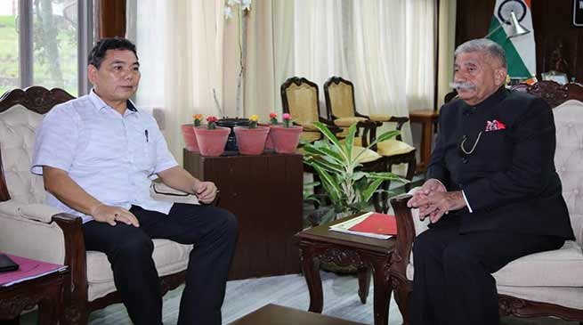 Arunachal: Health minister calls on the Governor