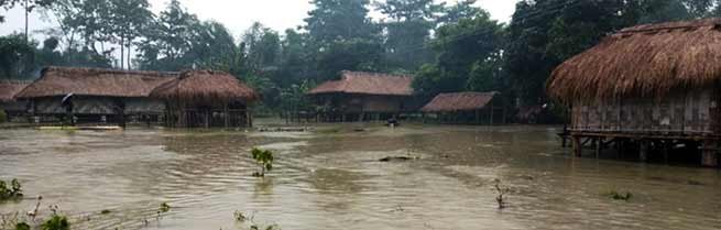 Arunachal:  Heavy rain, flood create havoc across the state