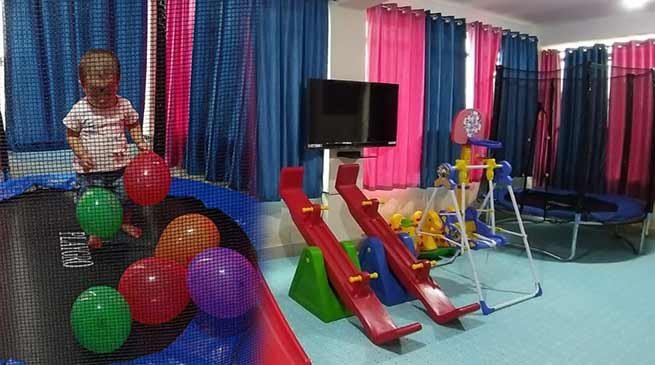 Namsai- crèche room for the children of women working at District Secretariat inaugurated 
