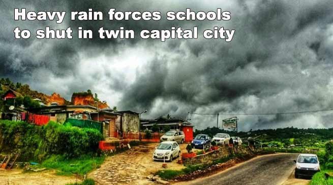 Itanagar: Heavy rains, landslides force closure of schools in twin capital city