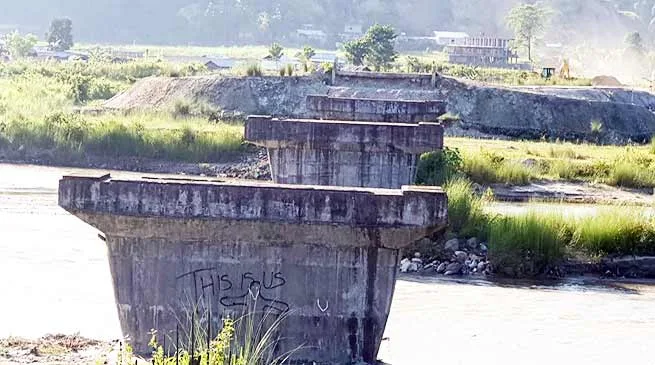 Itanagar: The four incomplete bridges in capital complex, which can reduce traffic jam in NH-415