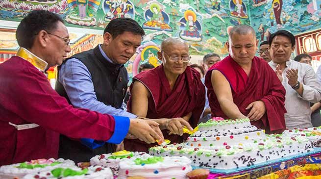 Khandu attends Dalai Lama Birth Day celebration at Buddhist Culture Centre