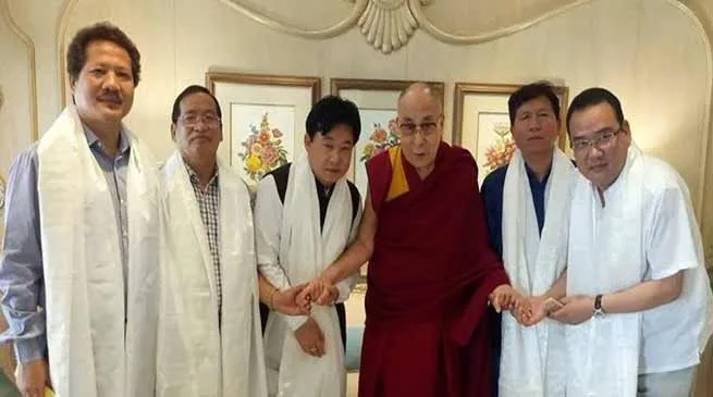 TSG of Arunachal Pradesh extends Birthday greetings to Daliai Lama