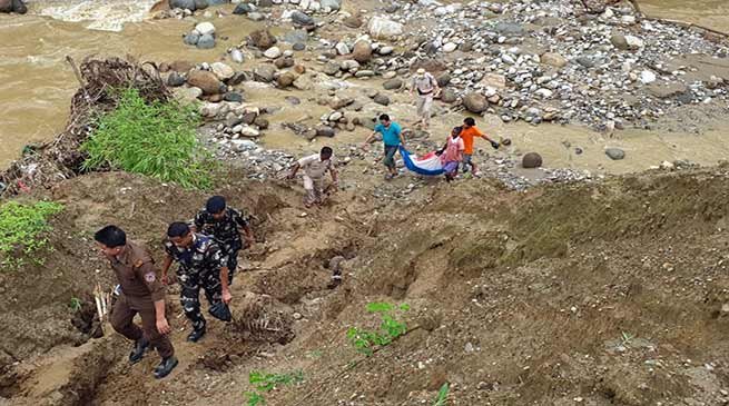 Arunachal:  Woman's decomposed body found in Papu river