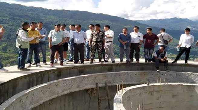 Arunachal: Balo Raja inspects under construction water supply project 